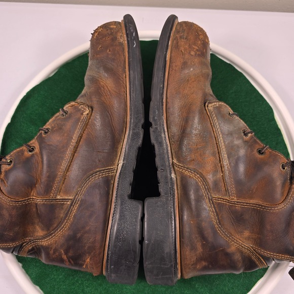 Red Wing 4200 DynaForce Work Boots Mens 10.5 E2 Brown Leather Waterproof EH main image 13